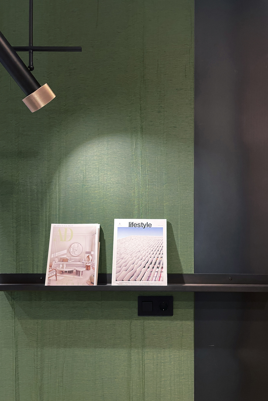 Revestimientos naturales sobre soporte de papel -biofilia