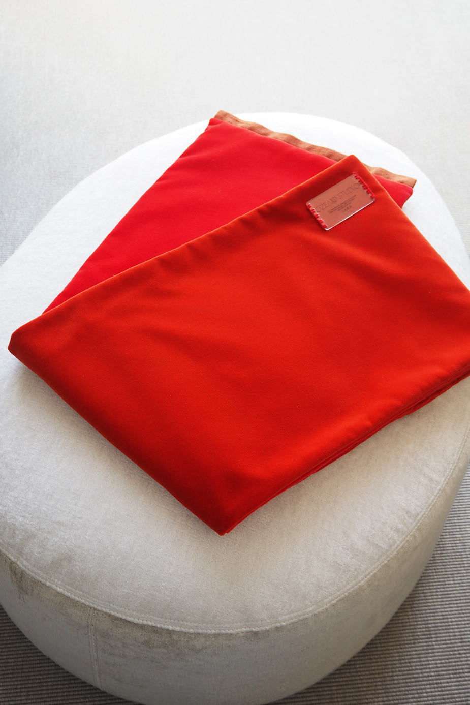 Chal rojo para boda o fiesta